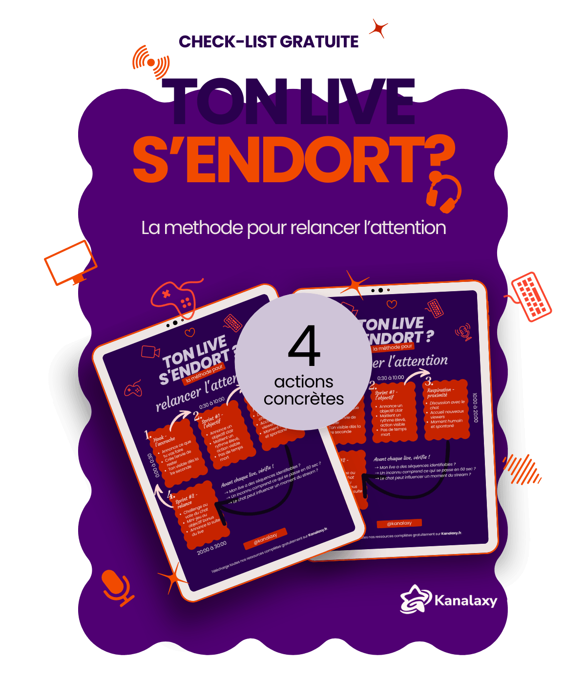 ton live endormit relance attention