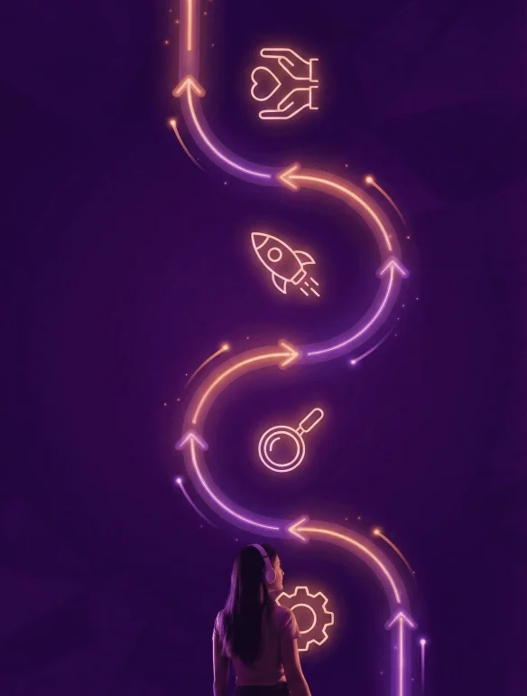 Services pour streamers Image démontrant nos processus chez kanalaxy et les services pour streamers